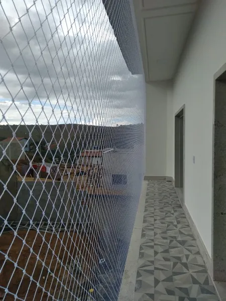 Rede de proteção de polietileno