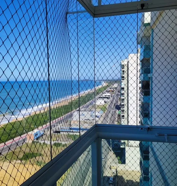 Tela de proteção para sacada