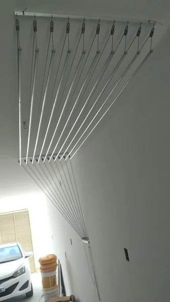 Varal de teto instalado em Vila Velha